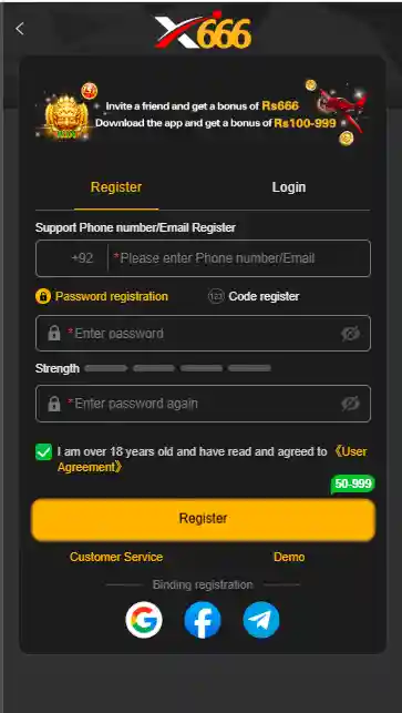 X666 Register